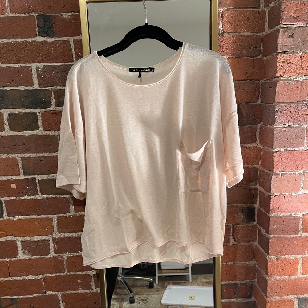 Rag & Bone Jean Crop Tee